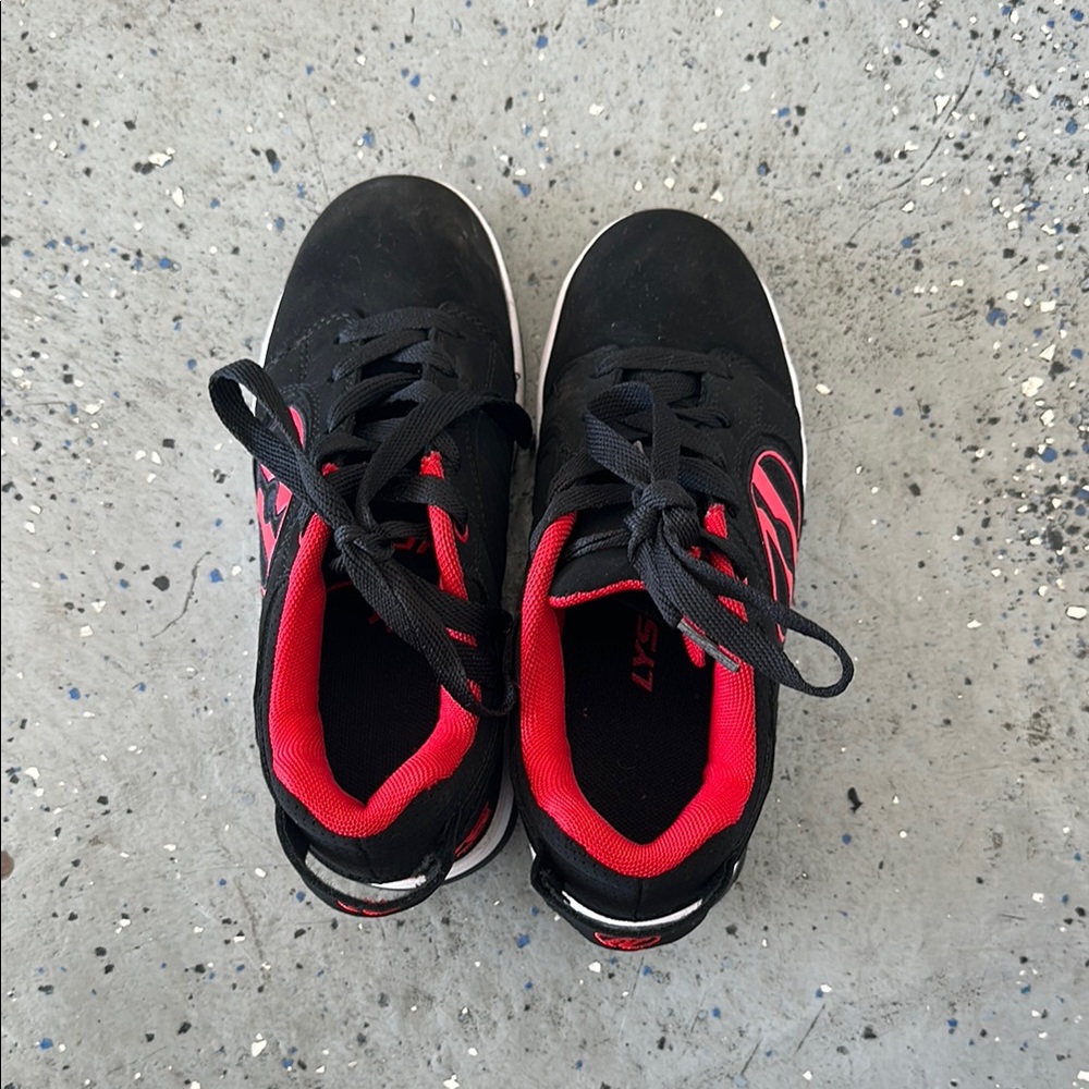 Heelys Black and Red Skate Shoes